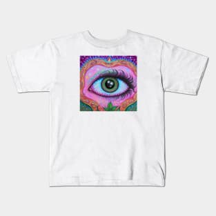 Trippy Eye Kids T-Shirt